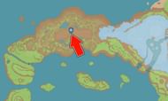 The exact location of this shrine (Image via Game Freak)